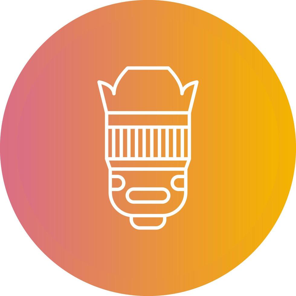 Camera Lens Vector Icon