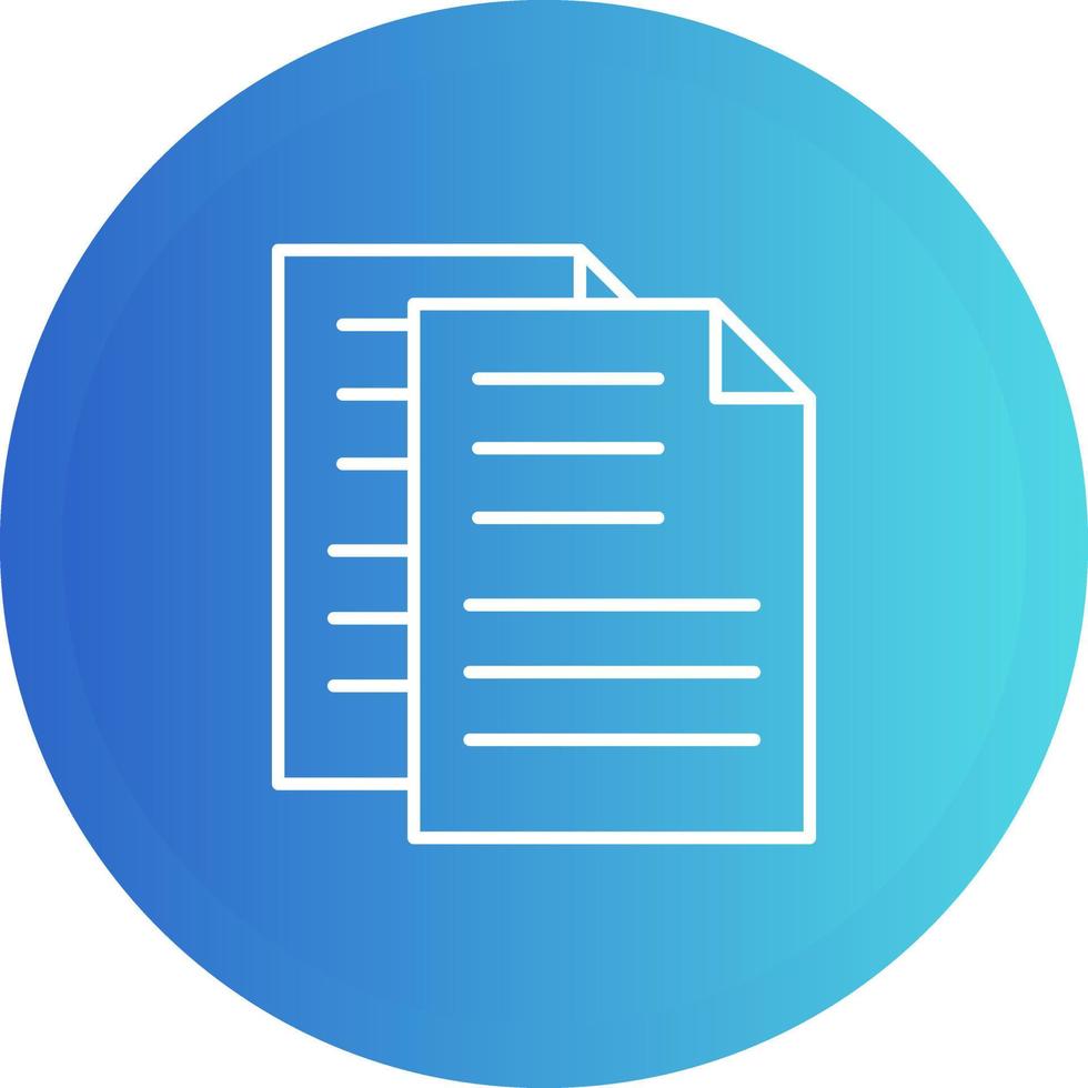 Files Vector Icon