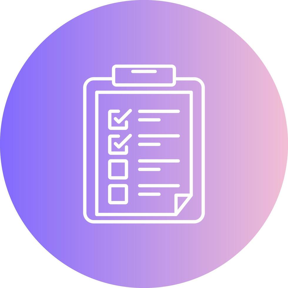 List Vector Icon