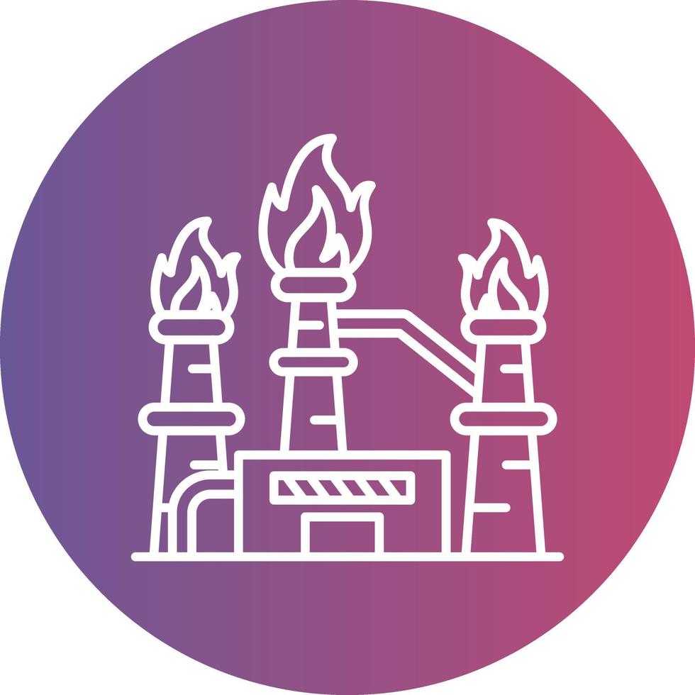 Natural Gas Vector Icon