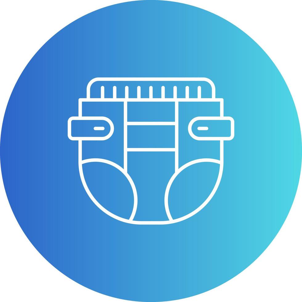 Diaper Vector Icon 16714216 Vector Art at Vecteezy