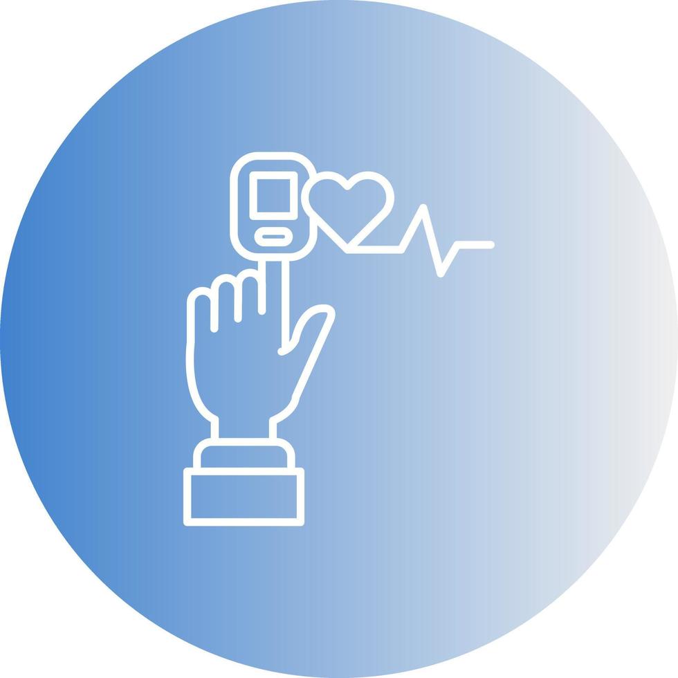 Pulse Oximeter Vector Icon