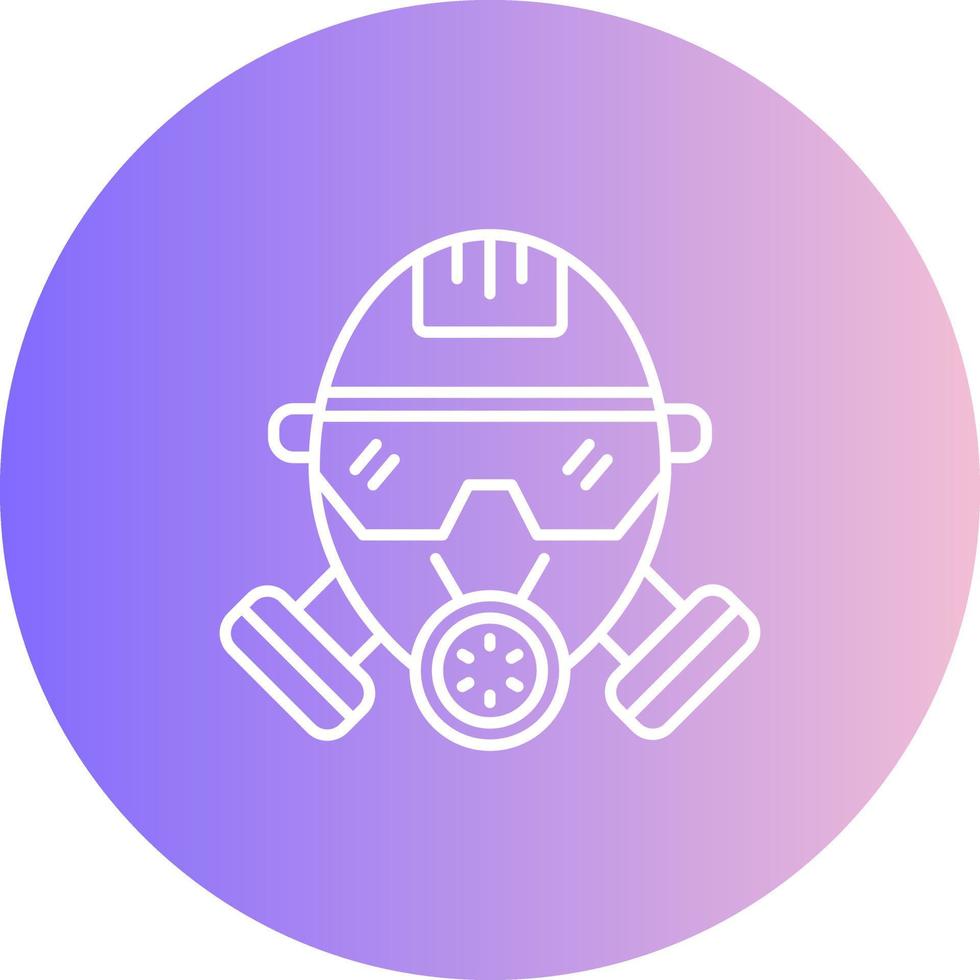 Gas Mask Vector Icon