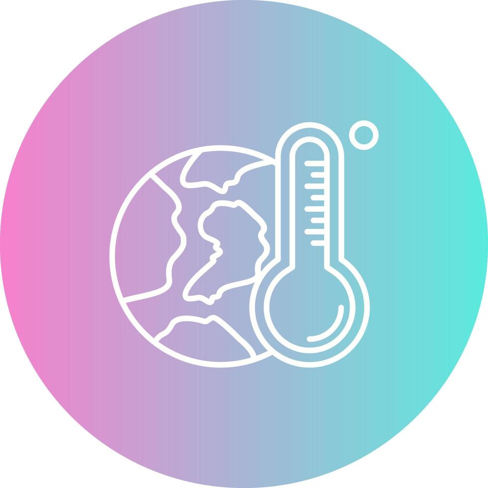 Global Warming Vector Icon