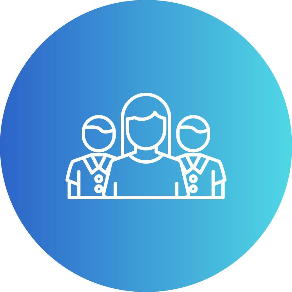 Team Leader Vector Icon