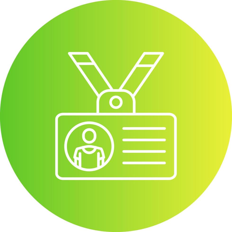 Id card Vector Icon