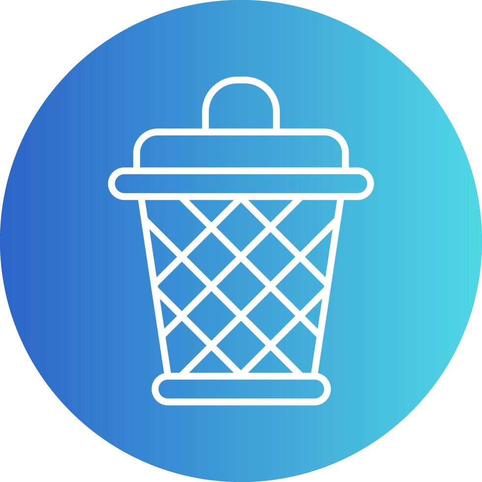 Dustbin Vector Icon