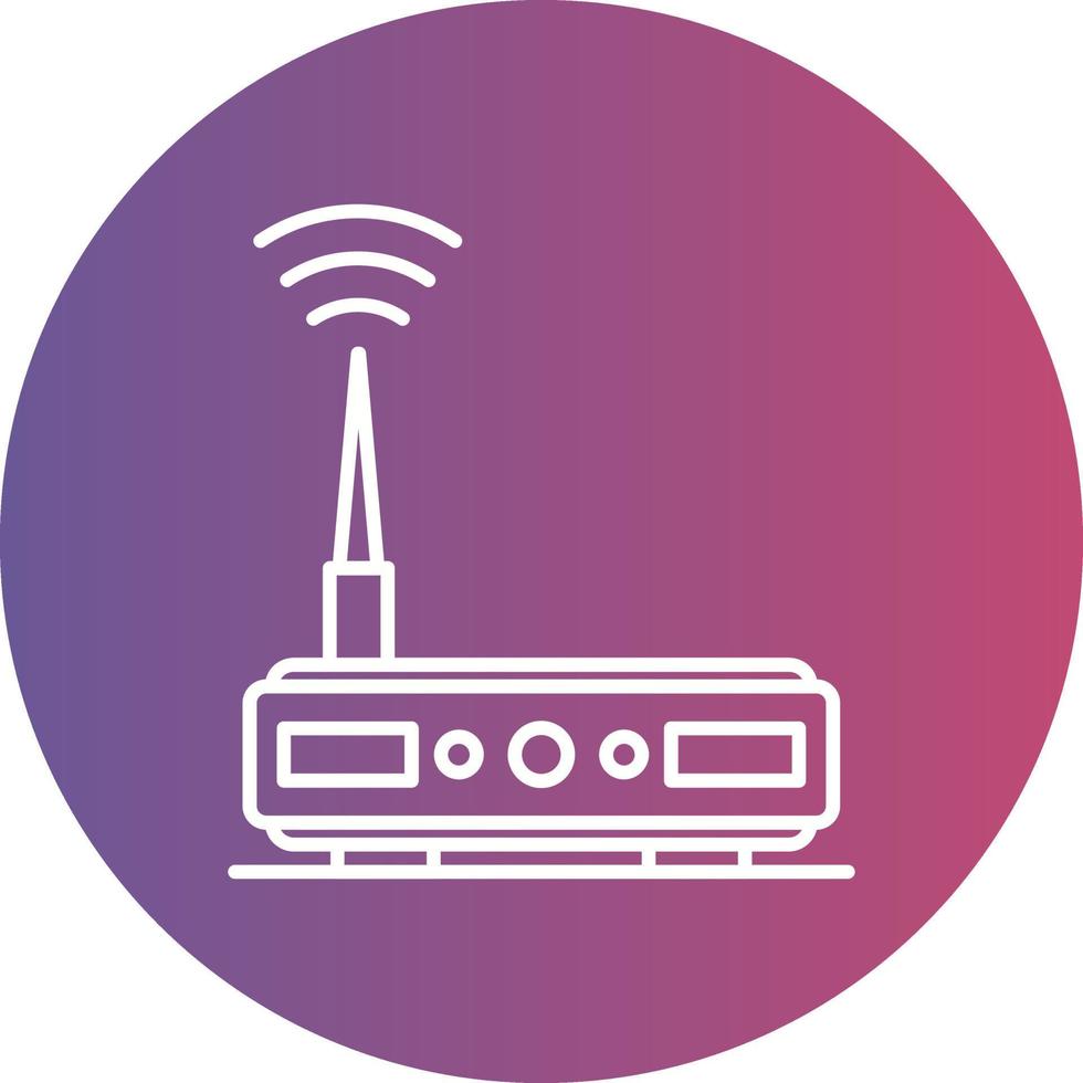 Wifi Router Vector Icon