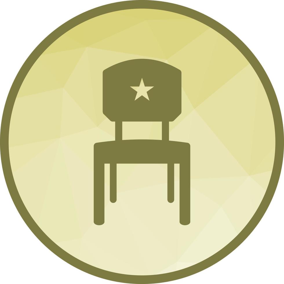 Seat Low Poly Background Icon 16715085 Vector Art at Vecteezy