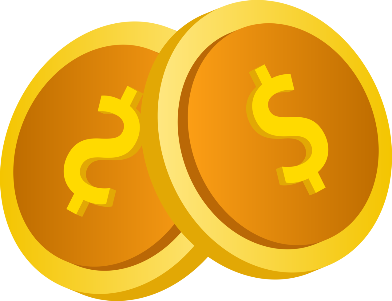 Flat design of payment and finance with pile coins, coin stack, money coin and gold coin. png