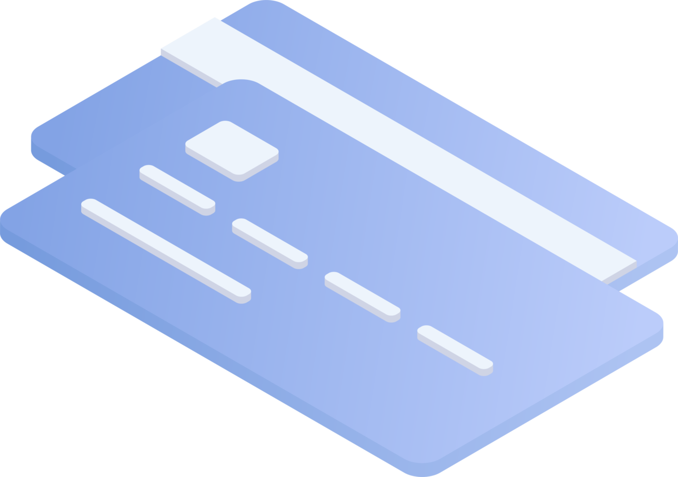 Flat design of payment and finance with Credit card, credit money and shopping card or business card. png