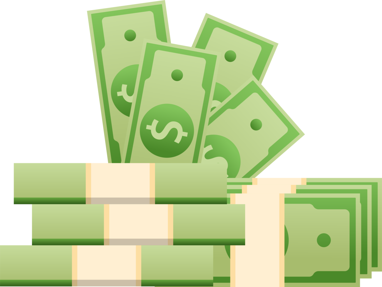 Flat design of payment and finance with Banknote, bank and note, money and bank. png