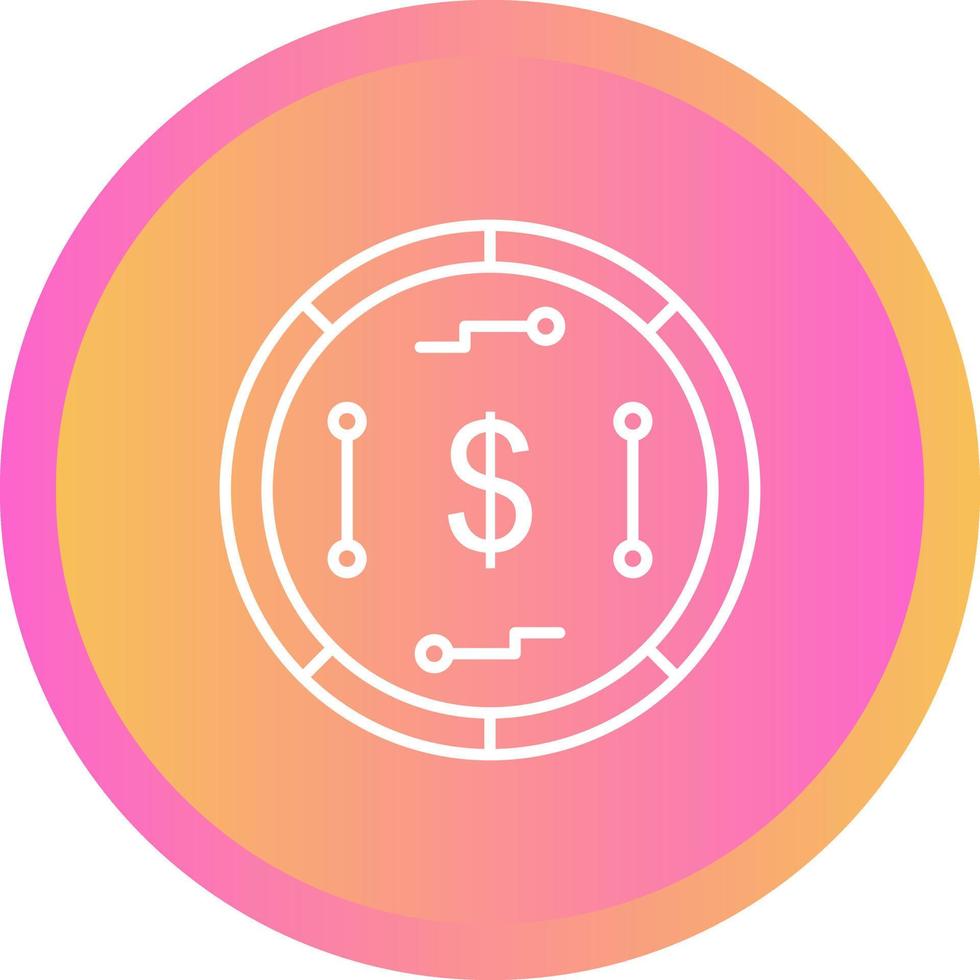 Digital Currency Vector Icon