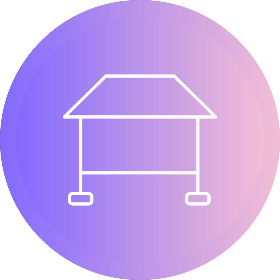 Conference Table Vector Icon