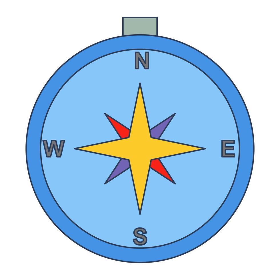 Compass Vector Icon