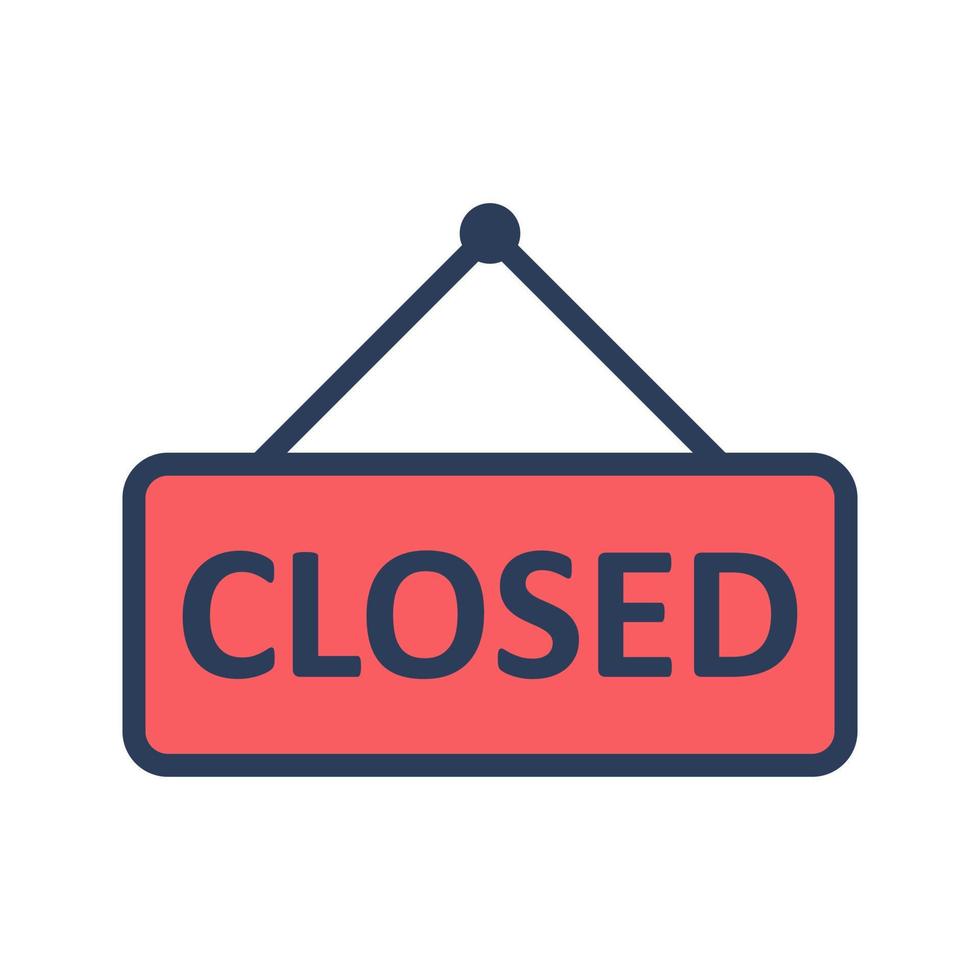Closed Vector Icon