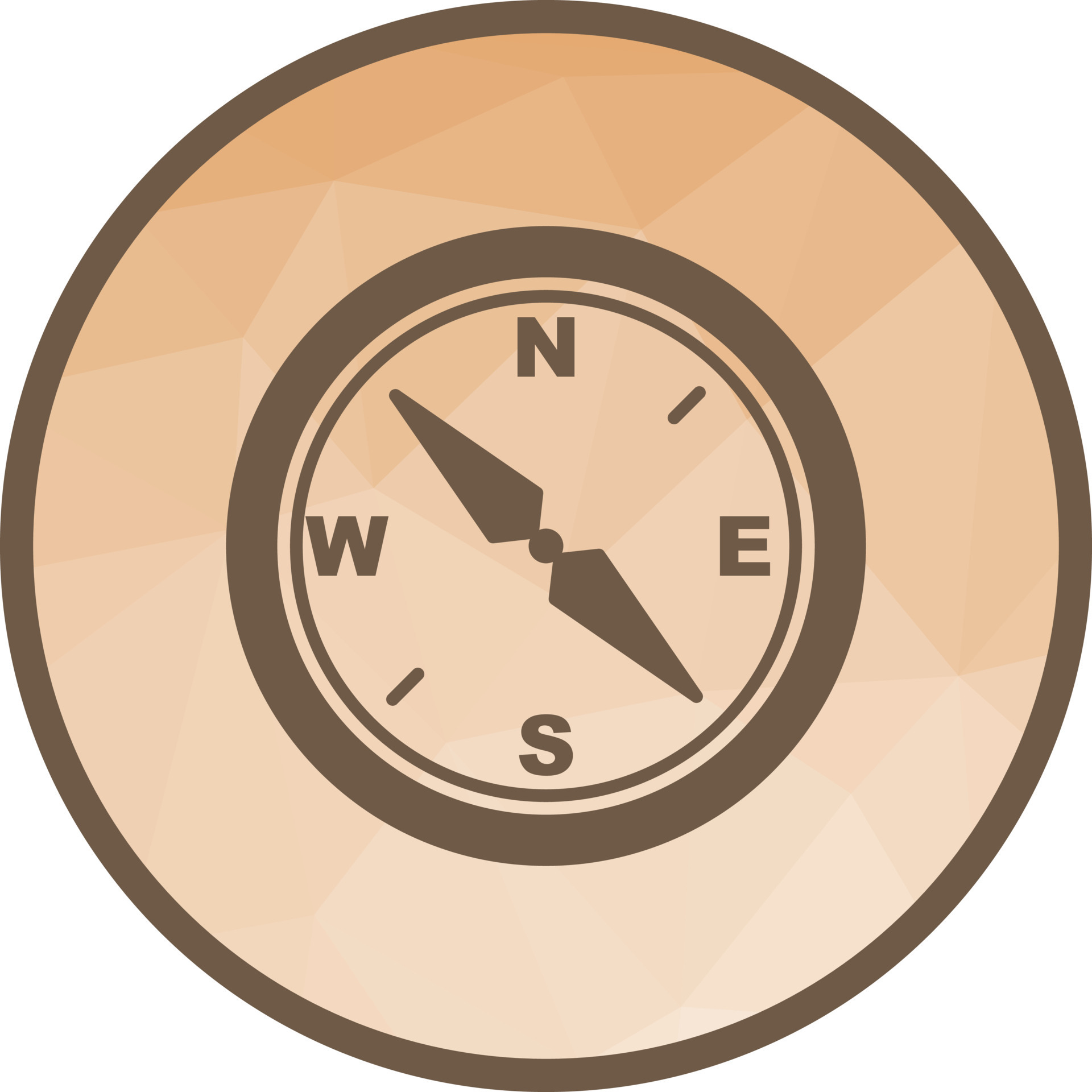 Directions Low Poly Background Icon 16715519 Vector Art at Vecteezy