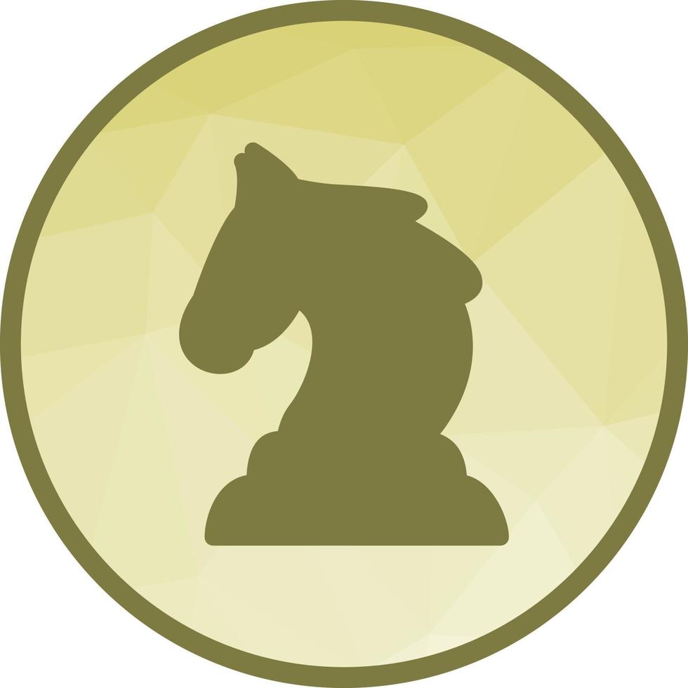 Unicorn Low Poly Background Icon vector