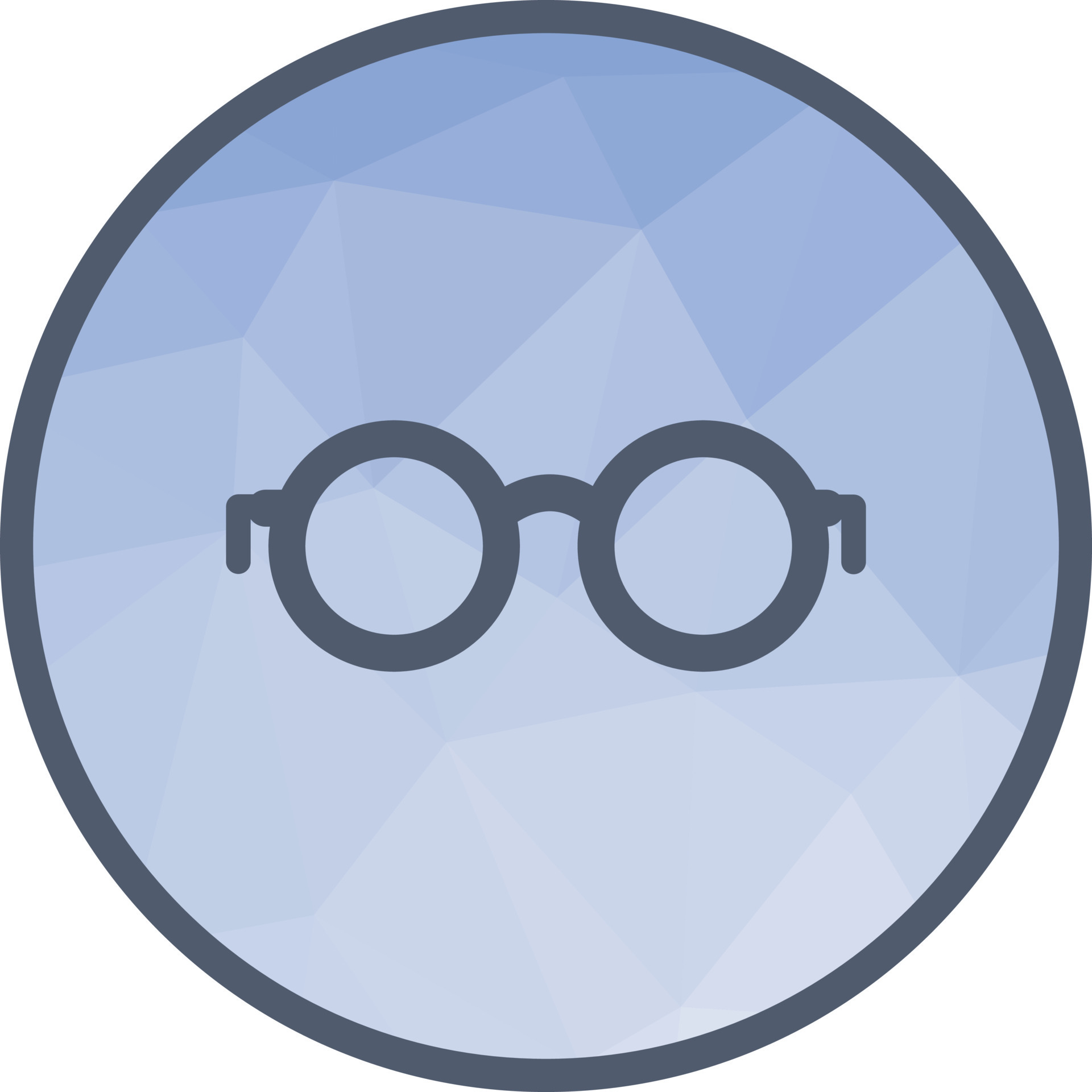 Glasses Low Poly Background Icon 16715656 Vector Art at Vecteezy
