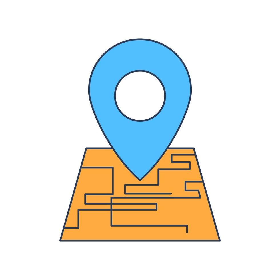 Find Location Vector Icon 16715682 Vector Art at Vecteezy