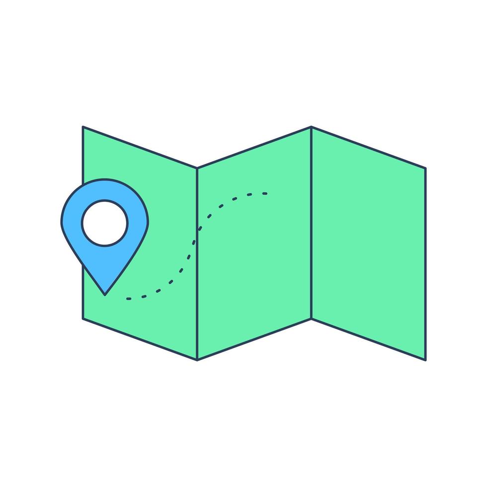 Map Location Vector Icon
