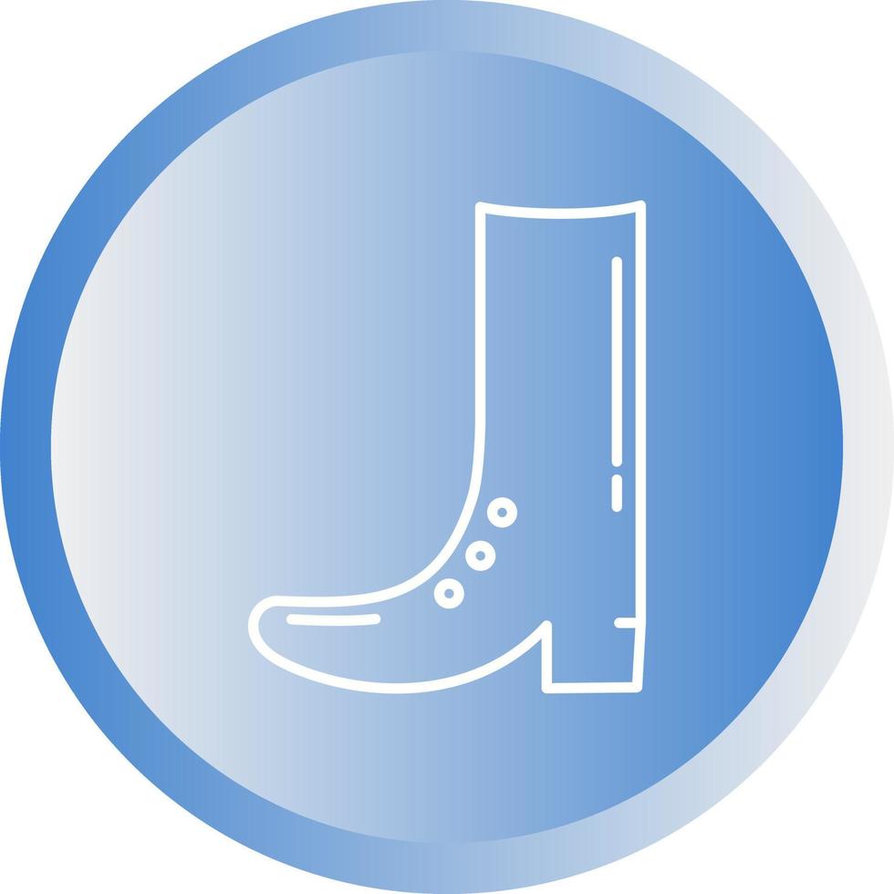 Cowboy Boot Vector Icon