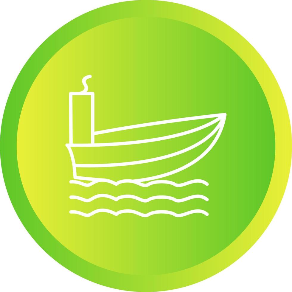 Steamship Vector Icon