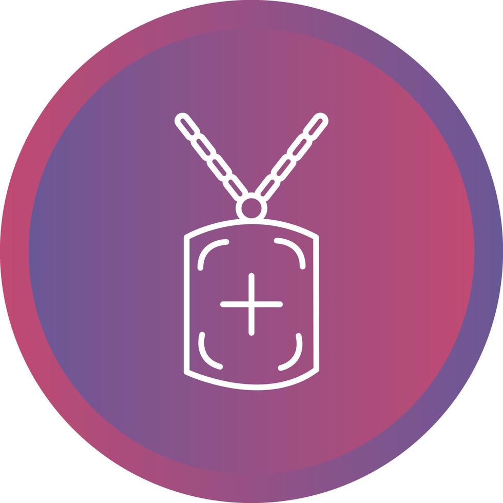 Militrary Chain Vector Icon