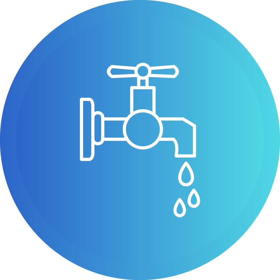 Water Tap Vector Icon