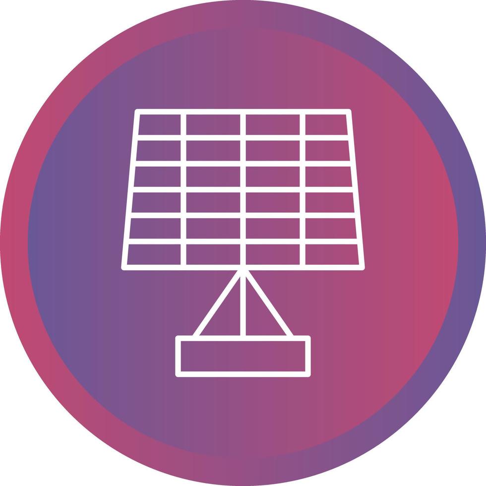 Solar Panel Vector Icon