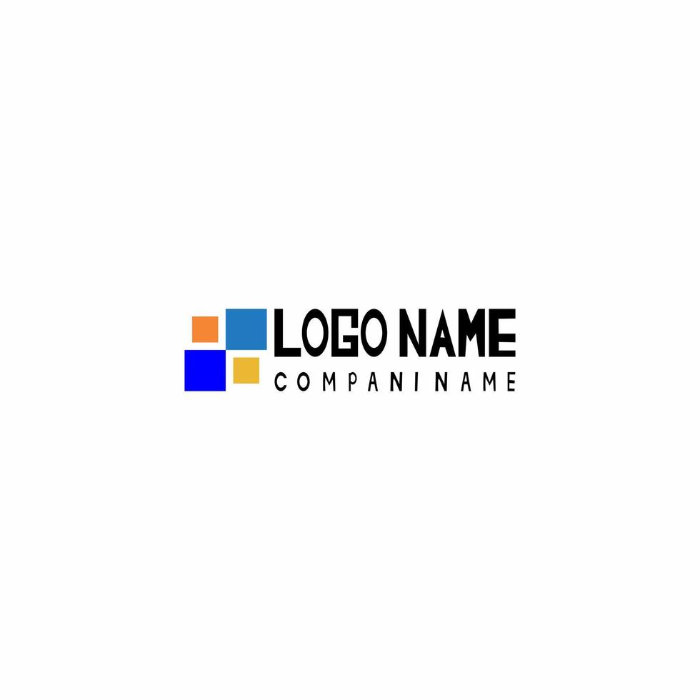 vector de logotipo de ilustración abstracta