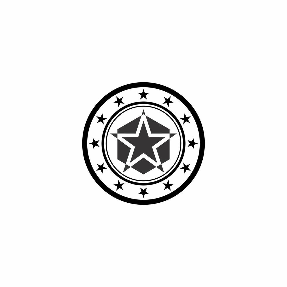 star illustration logo vector