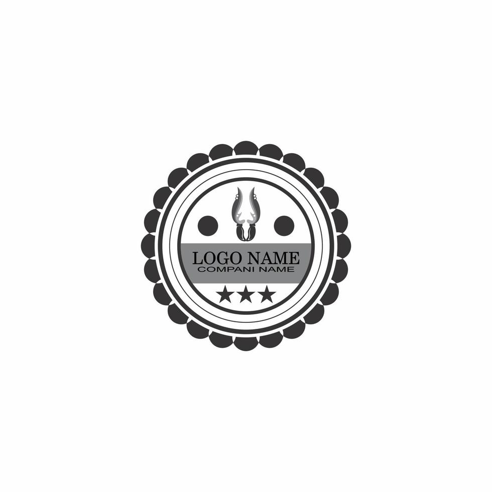 cleaver logo illustration vector