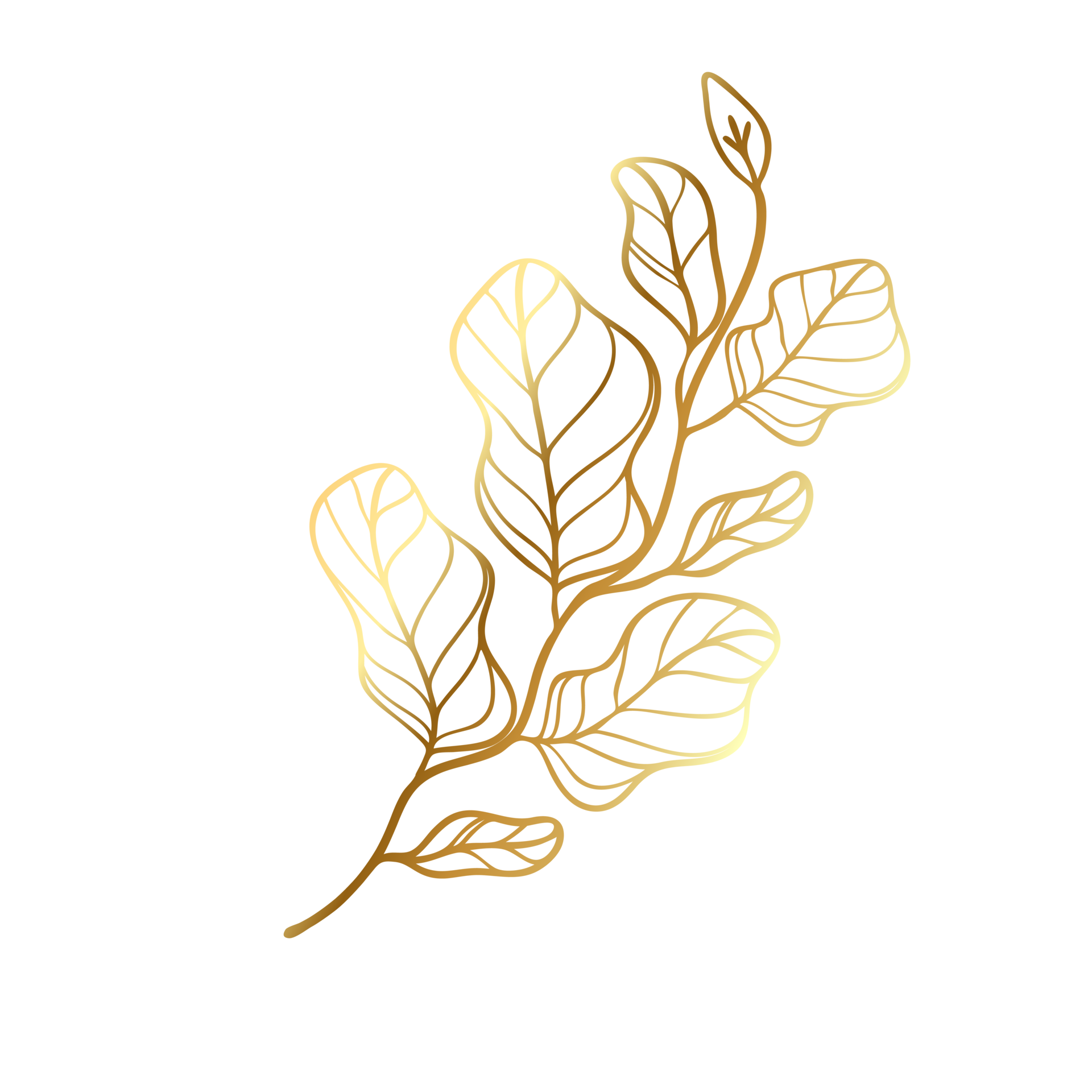Element Leaf Gold. Leaf Gold Shape Free PNG 16716378 PNG