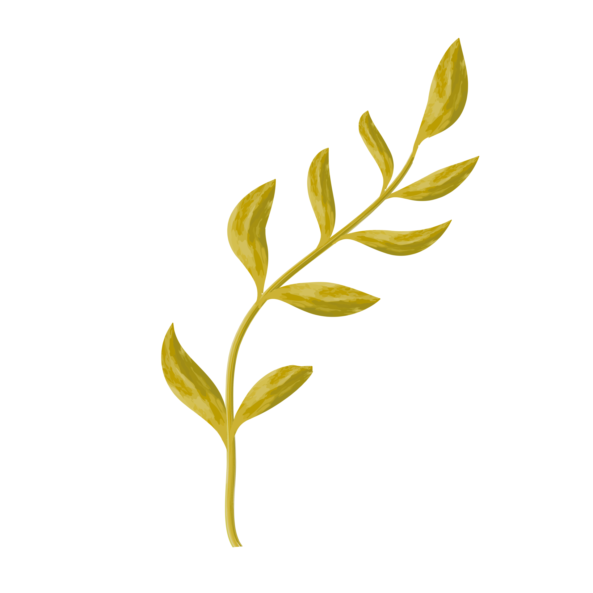elemento hoja de oro. hoja de oro forma libre png 16716391 PNG