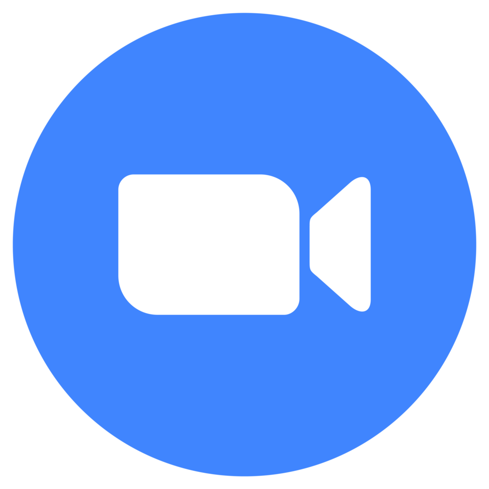 Zoom meeting png icon