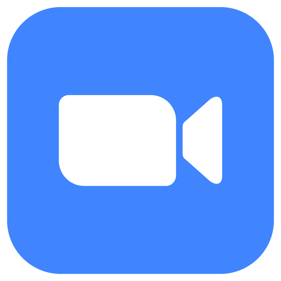 Zoom meetings png icon