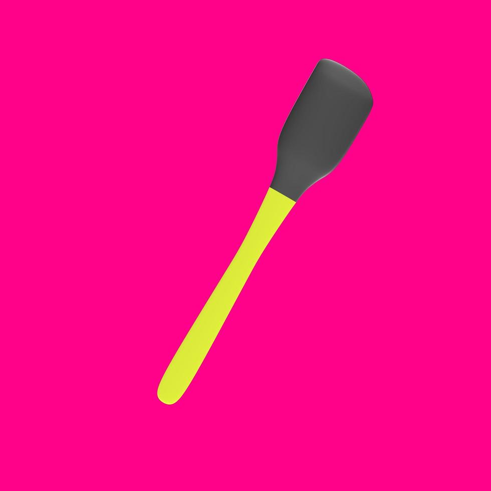 Spatula isolated on background photo
