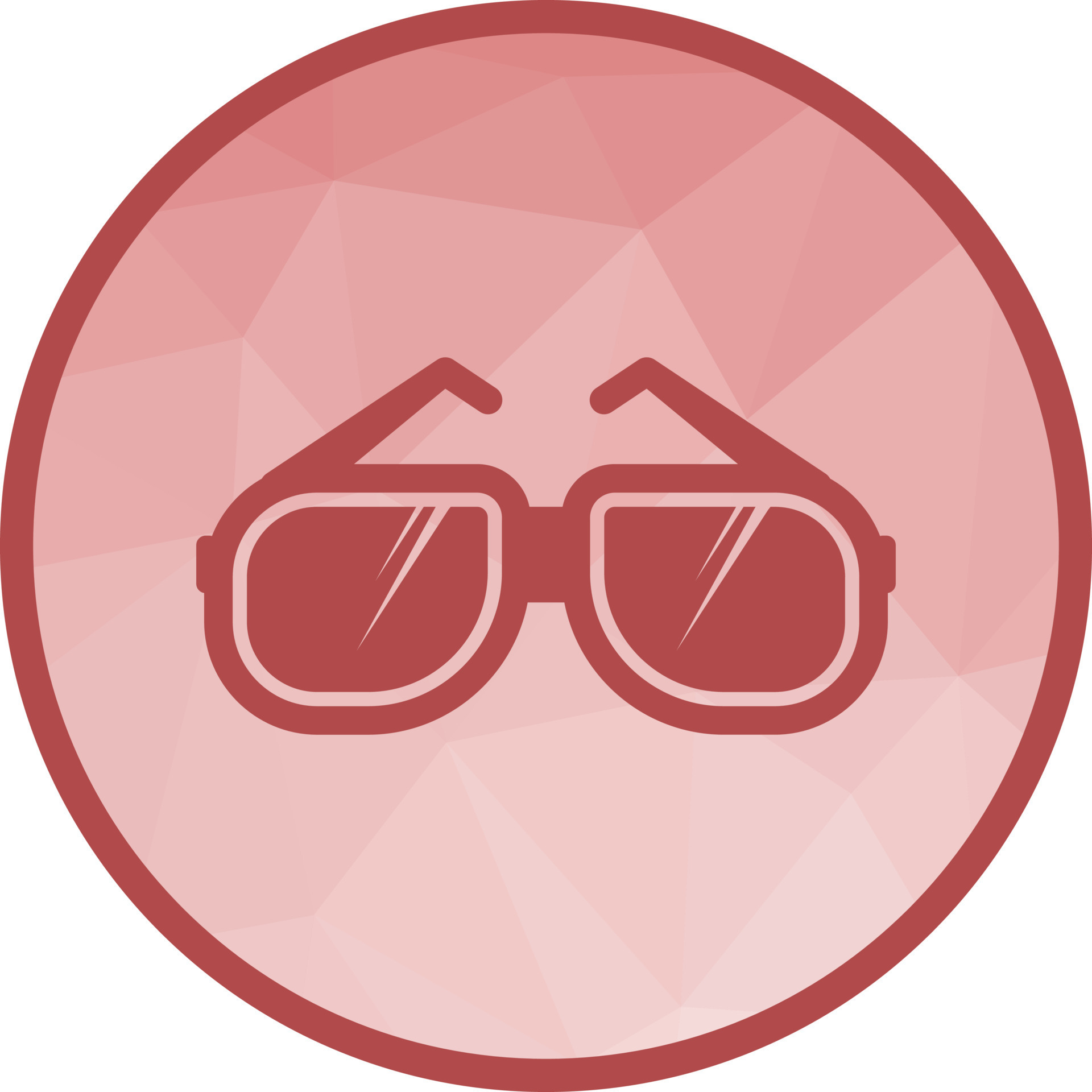 Glasses Low Poly Background Icon 16717345 Vector Art at Vecteezy