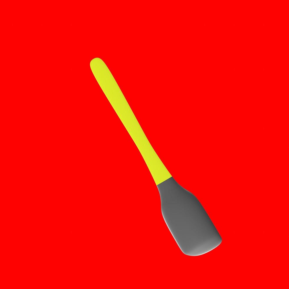 Spatula isolated on a background photo