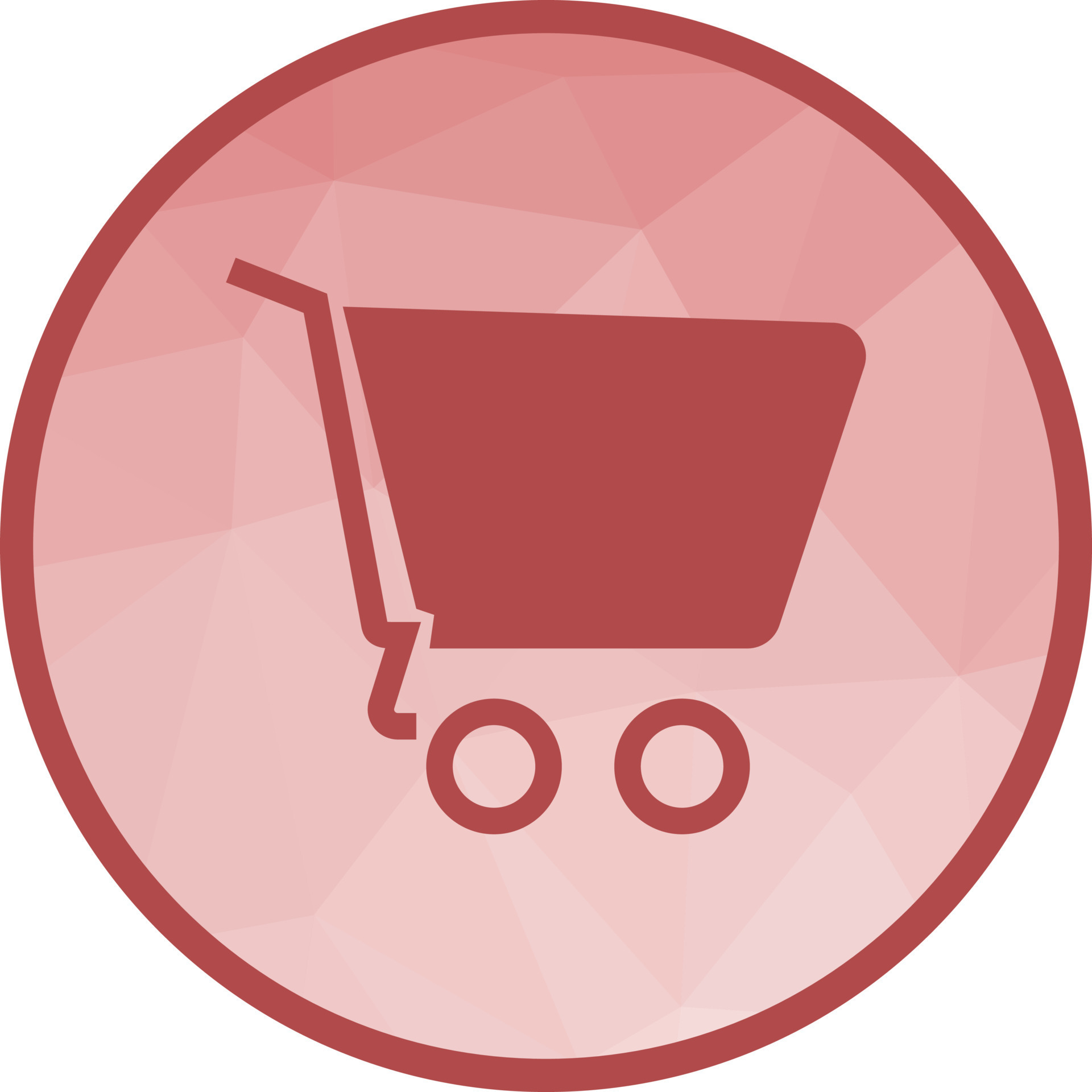 Empty Cart Low Poly Background Icon 16718016 Vector Art at Vecteezy