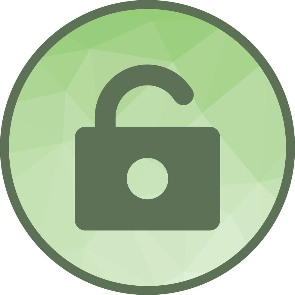 Logout Low Poly Background Icon vector