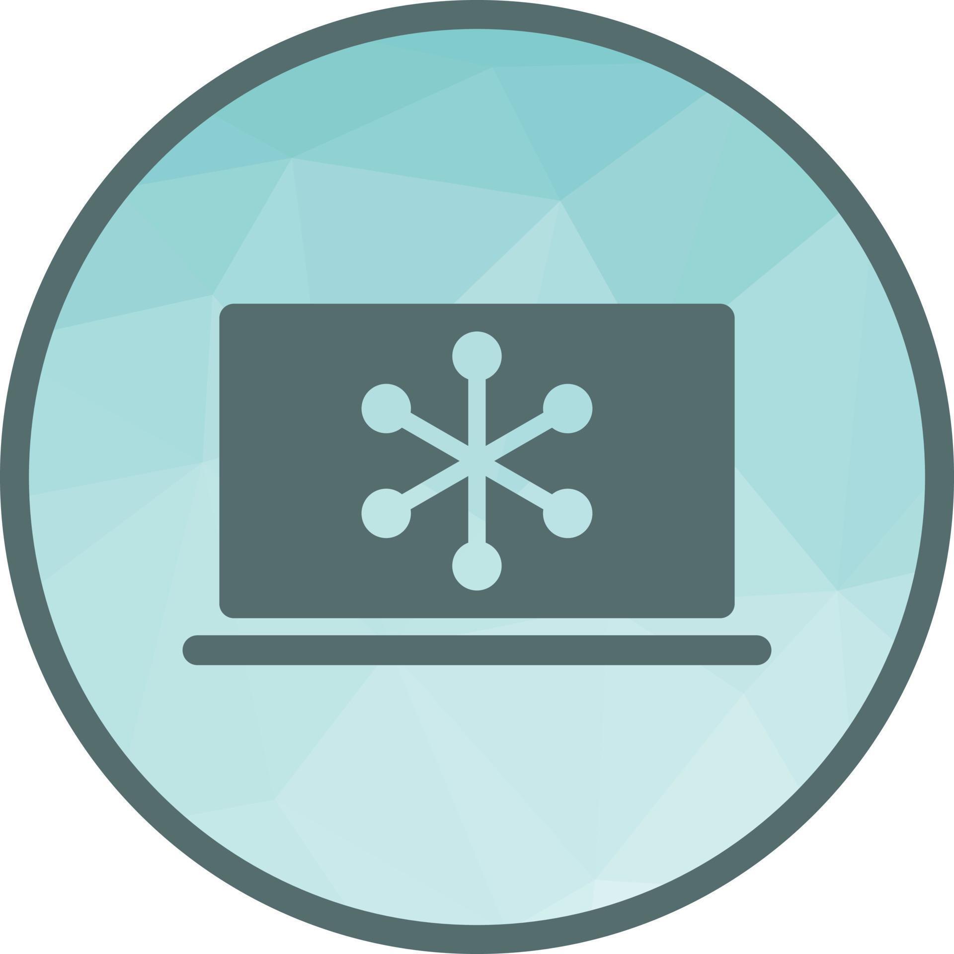 Computer Network Low Poly Background Icon 16718264 Vector Art at Vecteezy