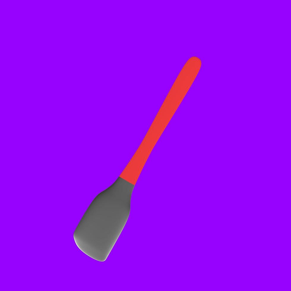 Spatula isolated on background photo