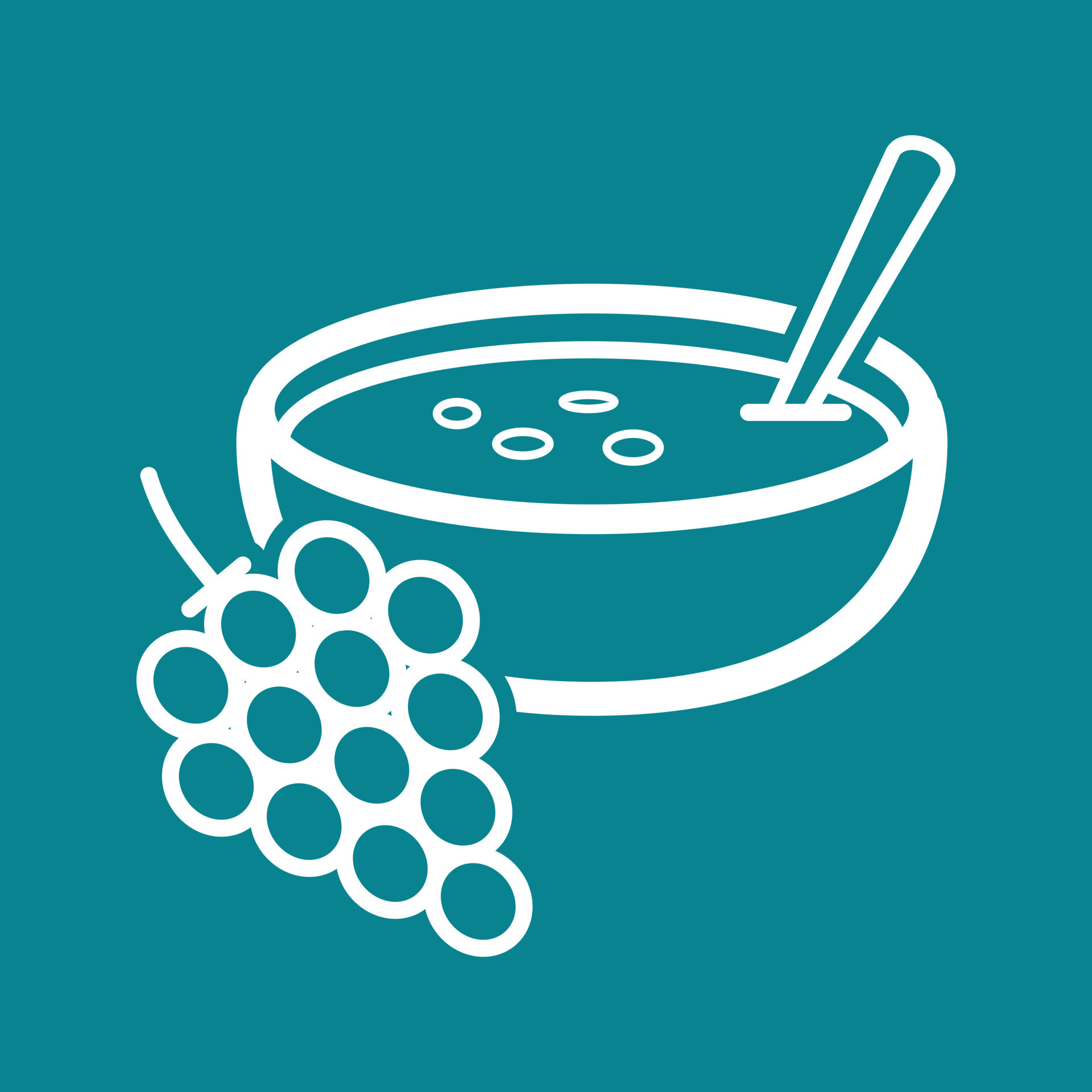 Spanish Cold Soup Line Color Background Icon 16719184 Vector Art At soup-4-easy-cold-recipes-to-beat-the-heat