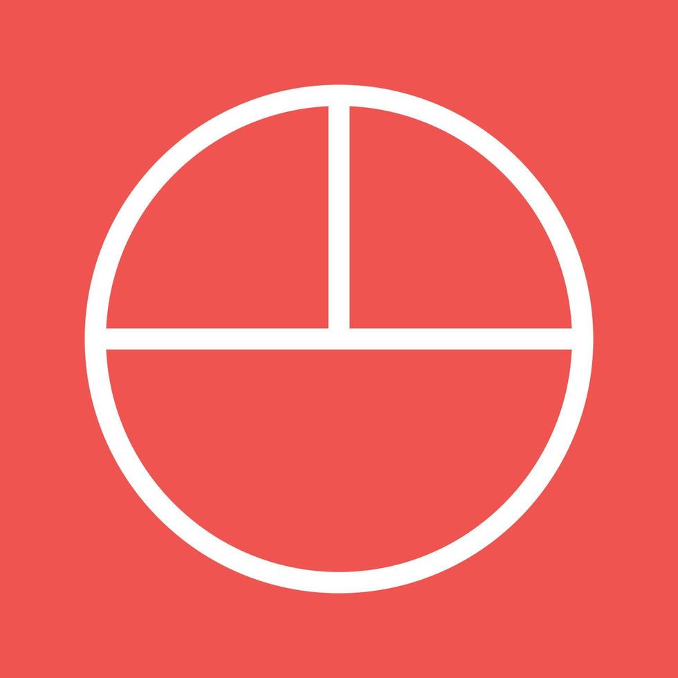 Circle Line Color Background Icon vector