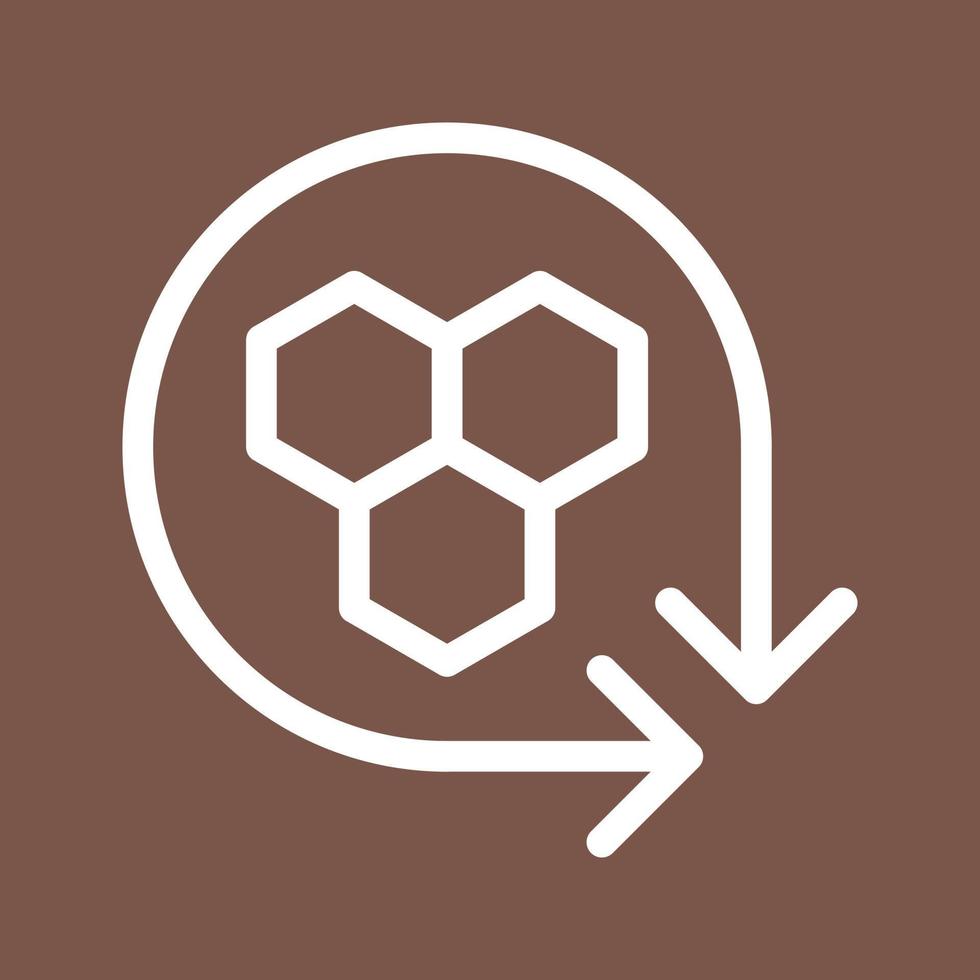 Modeling API Line Color Background Icon vector