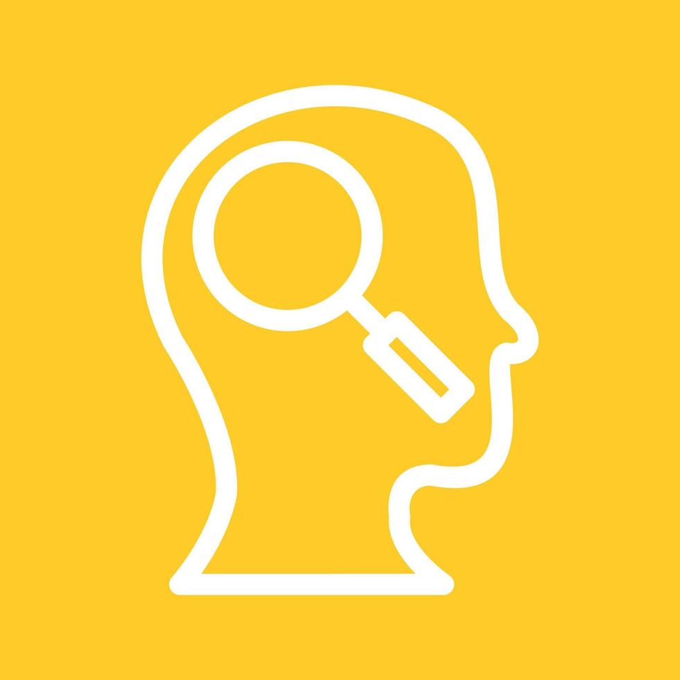 Self Exploration Line Color Background Icon vector