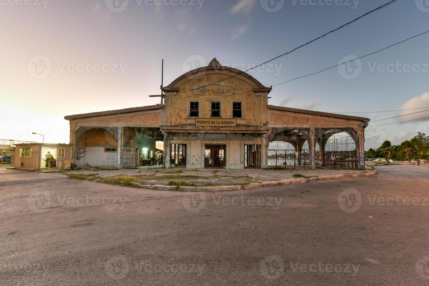 Port of Havana building in the neighborhood of Regla in Cuba. photo