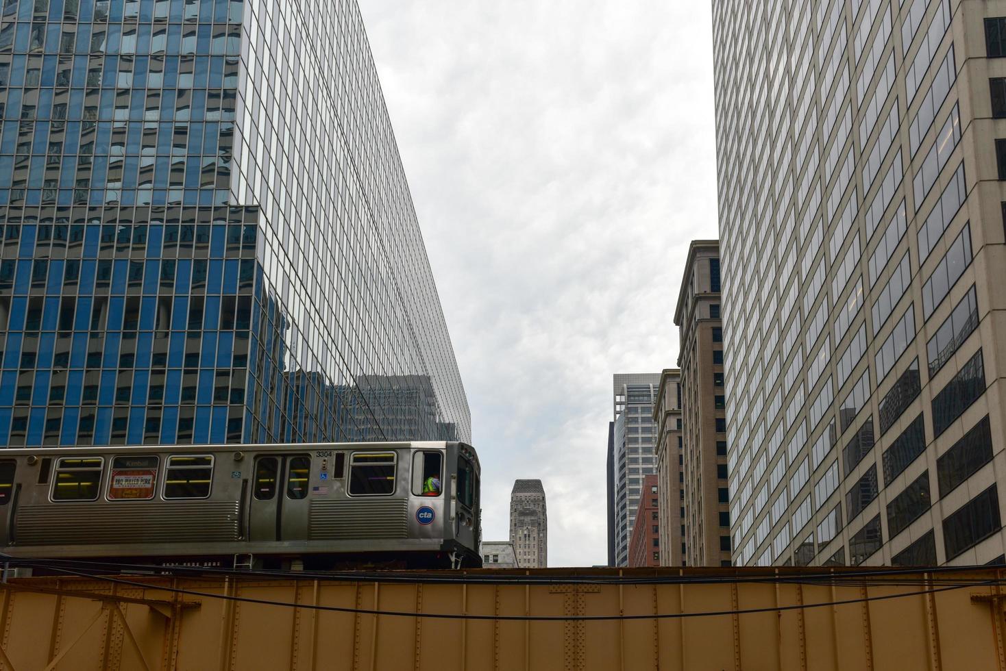 Chicago CTA Subway Loop, 2022 photo